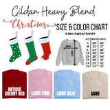 Leopard Christmas Tree  Heavy Blend Sweatshirt