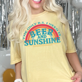 Beer and Sunshine is the Only BS I Need Comfort Colors