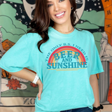 Beer and Sunshine is the Only BS I Need Comfort Colors