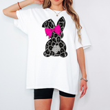 Black Leopard Bunny T-shirt