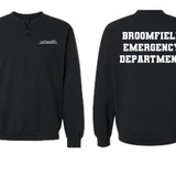 UCHealth Broomfield Emergency Department Gildan Quarter Zip Sweatshirt