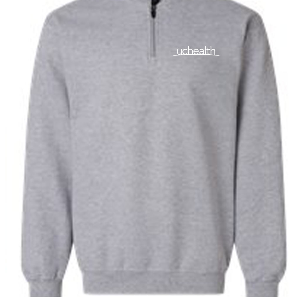 UCHealth Gildan Quarter Zip Sweatshirt