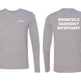 Uchealth Unisex Broomfield Emergency Long Sleeve Cotton T-Shirt-Next Level
