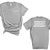 UCHealth Broomfield Emergency Womens Short Sleeve T-Shirt-Gildan Soft Style