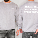 UCHealth Broomfield Emergency Department Gildan Soft Style Sweatshirt