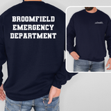 UCHealth Broomfield Emergency Department Gildan Soft Style Sweatshirt