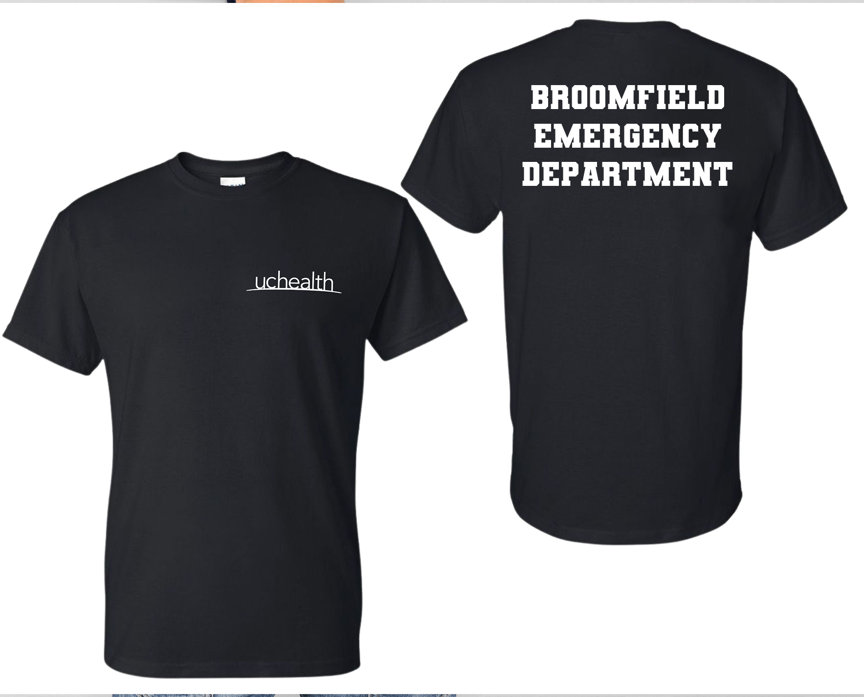 UCHealth Broomfield Emergency Unisex Short Sleeve T-Shirt-Bella Canvas