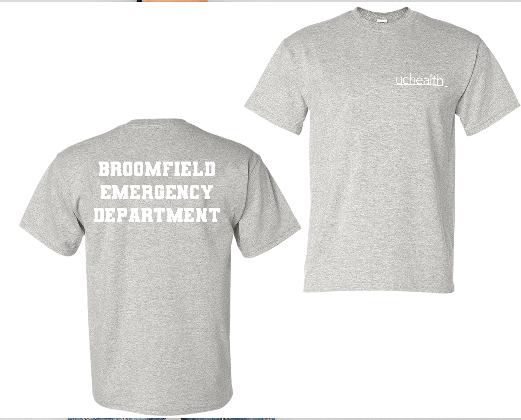 UCHealth Broomfield Emergency Department Unisex Dri-Power T-Shirt