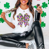 Mardi Gras Coquette Bow Gildan T-shirt or Sweatshirt