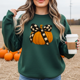 Checker Bow Pumpkin T-shirt or Sweatshirt