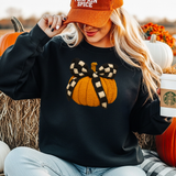 Checker Bow Pumpkin T-shirt or Sweatshirt