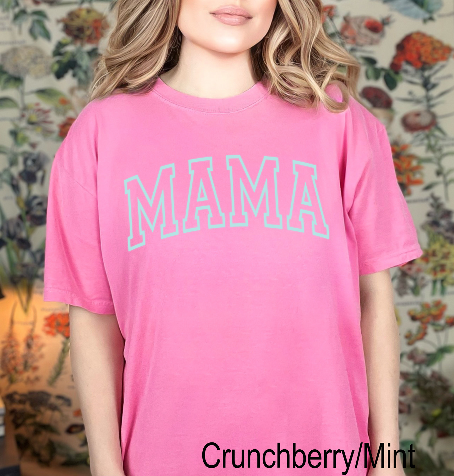 PUFF Mama Comfort Colors Crunchberry T-Shirt