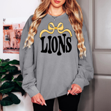 Lions Wide Ribbon T-shirt or Sweatshirt