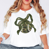 Coquette Camo Baseball T-shirt or Sweatshirt