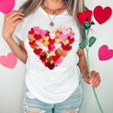 Brushstroke Watercolor Heart Gildan T-shirt or Sweatshirt