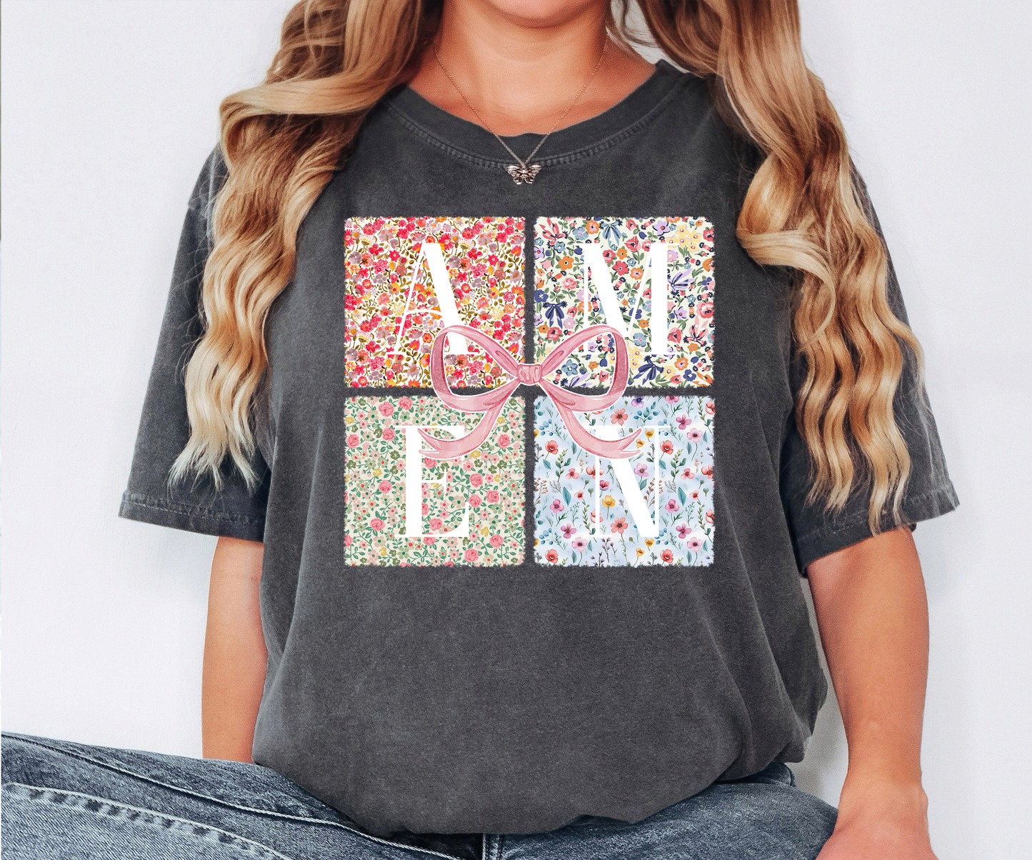 Amen Patchwork T-shirt or Sweatshirt