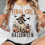 Feral Girl Raccoon  Sweatshirt or Tshirt