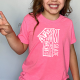 Back To School Kids Grade Typography T-Shirt