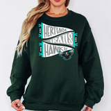 Heritage Trails Hawks Pennant Adult Sweatshirt