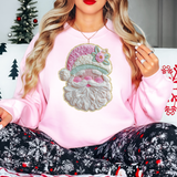 Santa Faux French Knot T-shirt or Sweatshirt