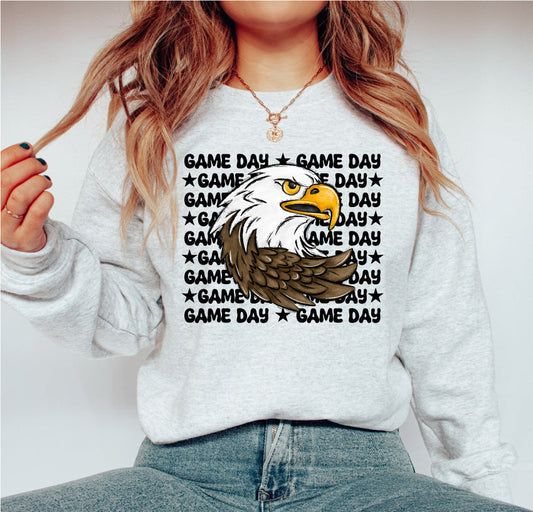 Game Day Eagles  Sweatshirt or T-shirt