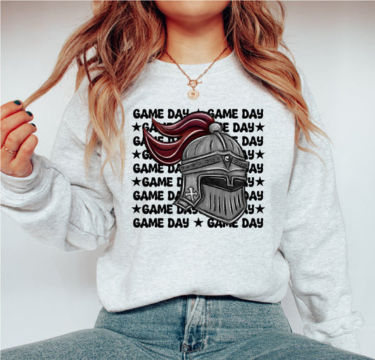 Game Day Knights  Sweatshirt or T-shirt