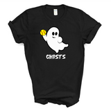 Softball Ghost Gildan 8000 DryBlend T-shirt