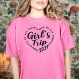 Girls Trip Apparently Were Trouble Together 2023 Comfort Colors T-Shirt