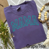 PUFF Mama Comfort Colors Grape T-Shirt