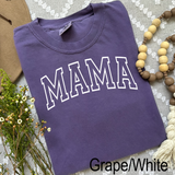 PUFF Mama Comfort Colors Grape T-Shirt