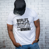 Worlds Greatest Farter, I Mean Father Bella Canvas T-Shirt