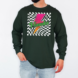 Heritage Trails Hawks Neon Bolt Adult Long Sleeve TShirt