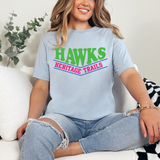 Heritage Trails Hawks Adult Short Sleeve Tee