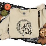 Hello Fall  Heavy Blend Sweatshirt