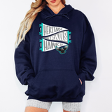 Heritage Trails Hawks Pennant Adult Hoodie