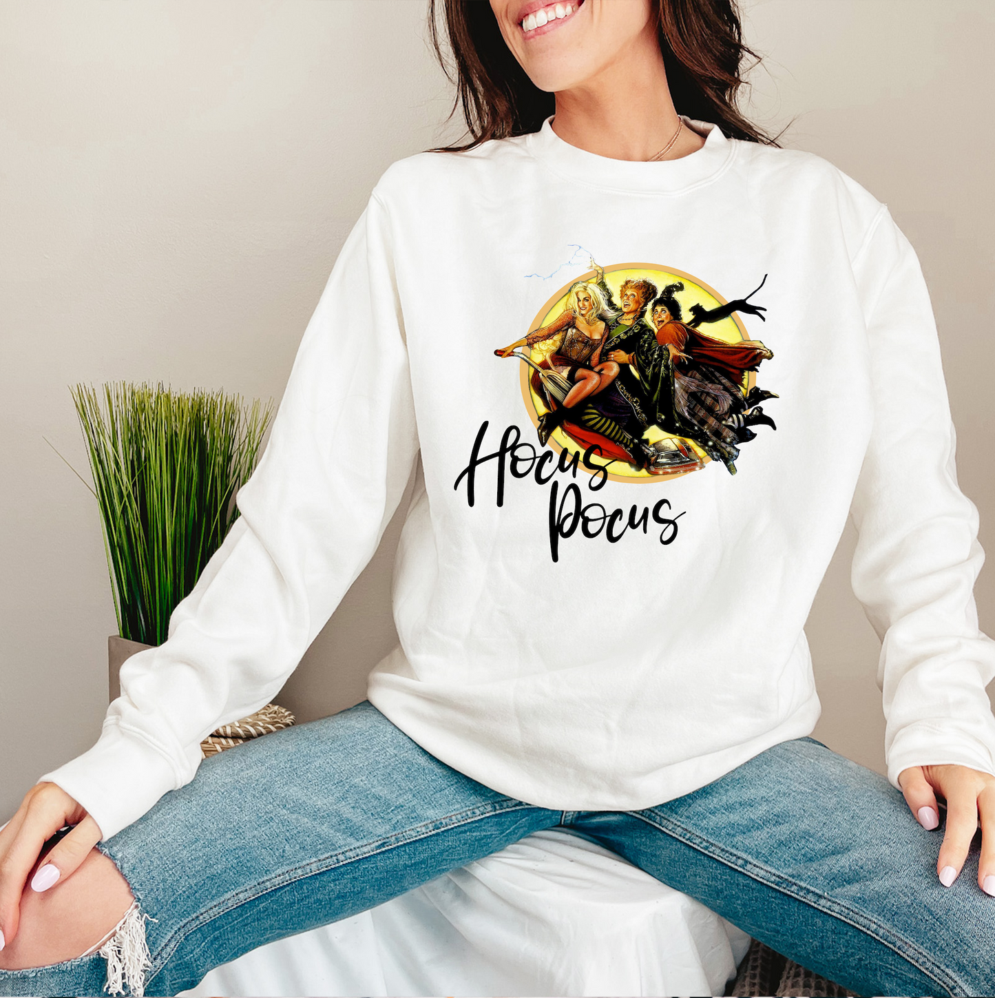 Hocus Pocus Gildan Soft Style Sweatshirt