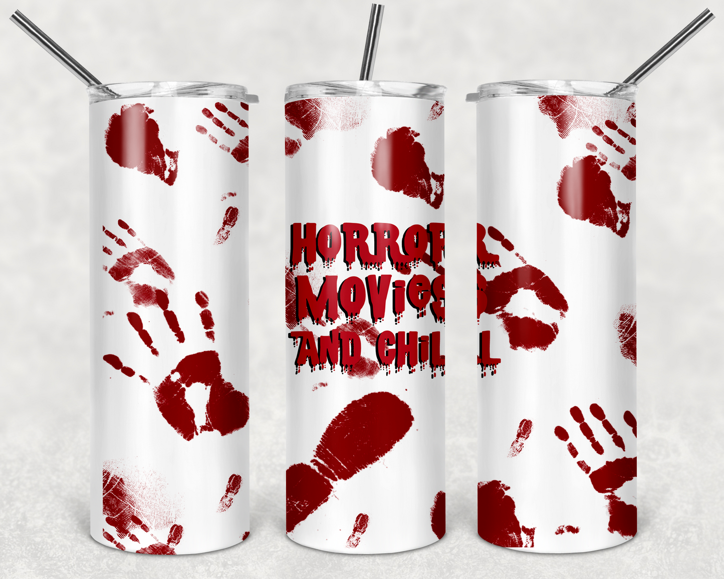 Horror Movies and Chill Tumbler