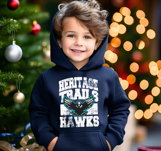 Heritage Trails Hawks Youth Hooded Sweatshirt