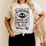 Jack Skellington Halloween Town Bella Canvas T-shirt