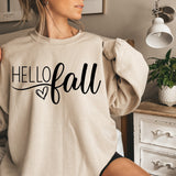 Hello Fall  Heavy Blend Sweatshirt