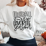 Football Is My Favorite Season  Heavy Blend Sweatshirt