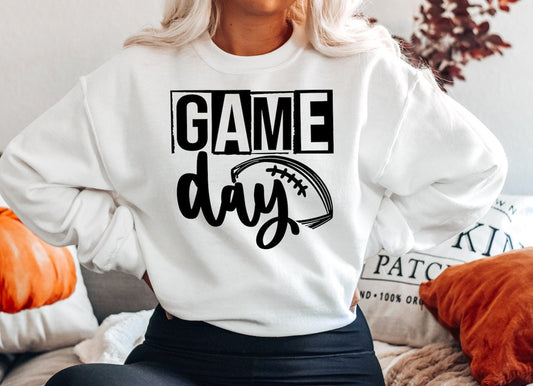 Game Day Football  Heavy Blend Sweatshirt