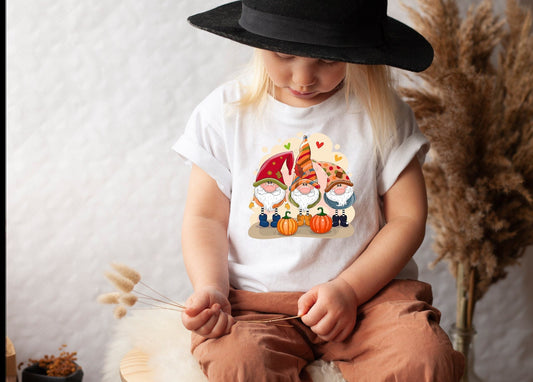 Fall Gnomes Youth T-shirt