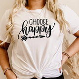 Choose Happy Bella Canvas T-shirt
