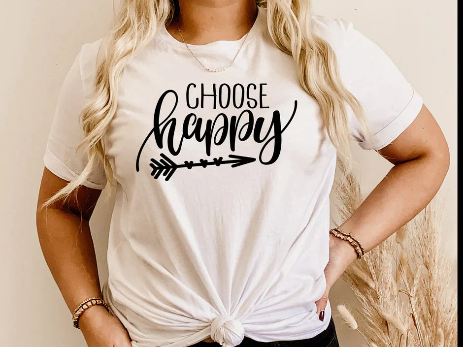 Choose Happy Bella Canvas T-shirt