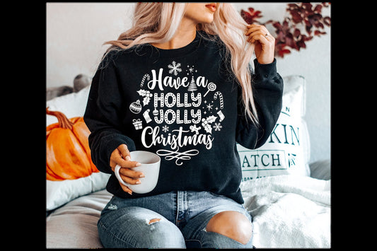 Have a Holly Jolly Christmas Heavy Blend Sweatshirt