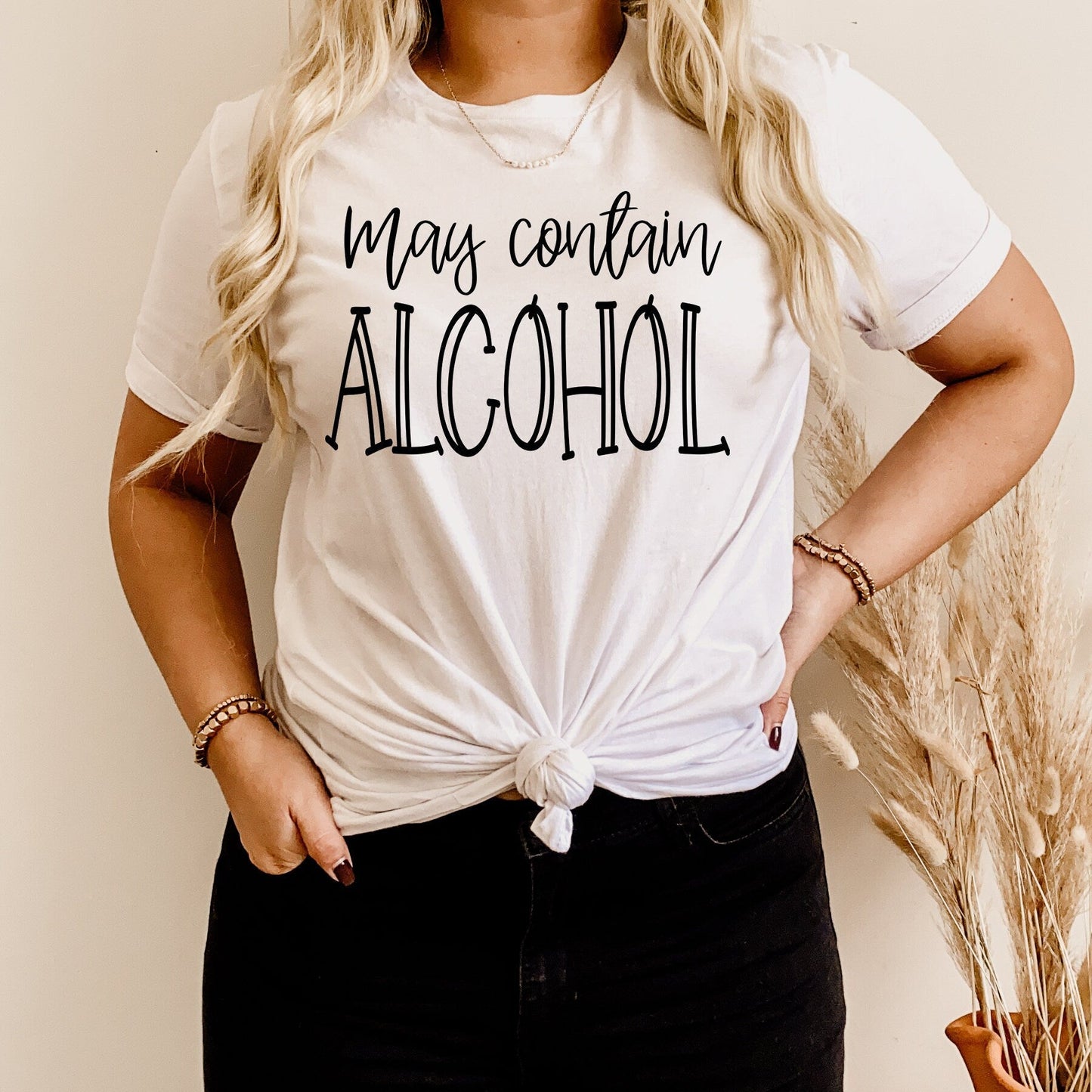 May Contain Alcohol Bella Canvas T-shirt