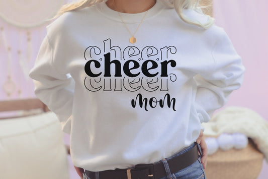 Cheer Mom  T-shirt or Sweatshirt