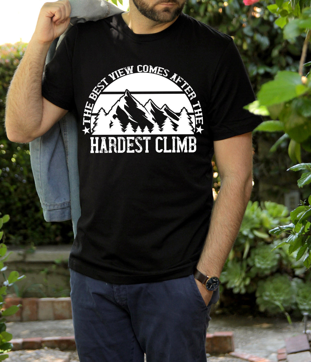 Best View Comes After the Hardest Climb Bella Canvas T-Shirt