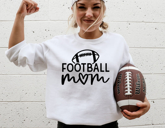 Football Mom  Heavy Blend Sweatshirt